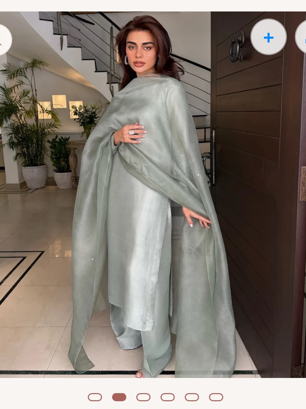Mint Green Two-Piece Ethereal Set